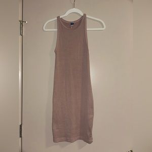Tan Bodycon Old Navy Dress